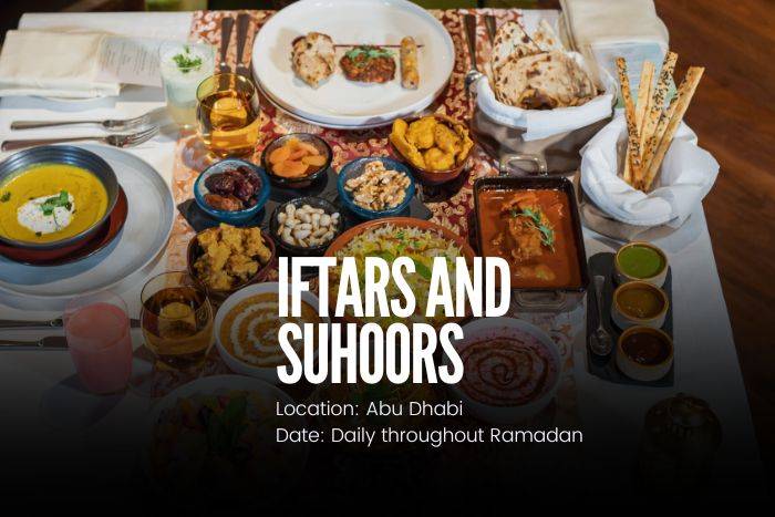 Iftars and Suhoor