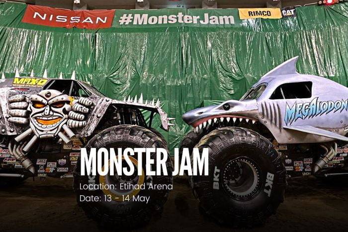 Monster Jam at Etihad Arena Abu Dhabi